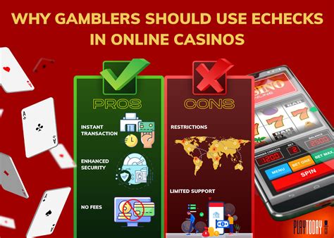 echeck deposit casino - echeck casino